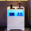 Table de Chevet avec Éclairage LED Station de Charge 2 Tiroirs et 1 Compartiment Ouverts Blanc - FR.SIKAIC